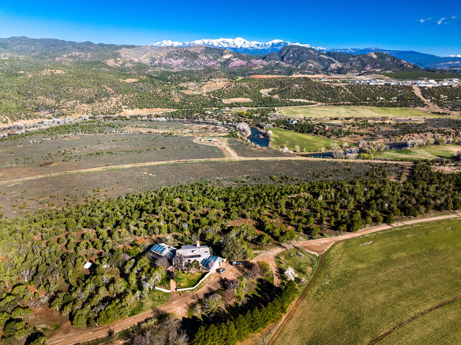 The property from above